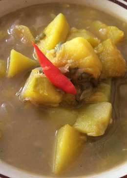 Sayur kacang ijo labu kuning