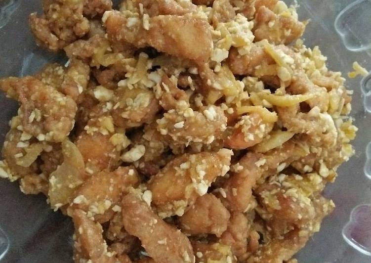 Resep Salted egg chicken ala mom ca Kiriman dari niputucaca