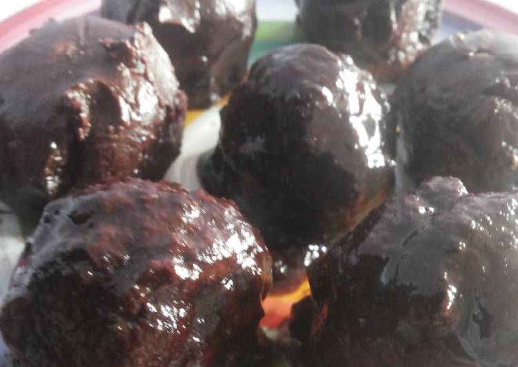 resep masakan Choco Truffle Biskuit mudah