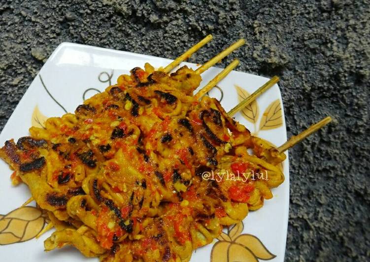 resep masakan Sate Usus Ayam