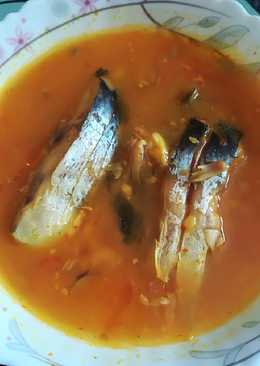 Gulai tempoyak ikan patin