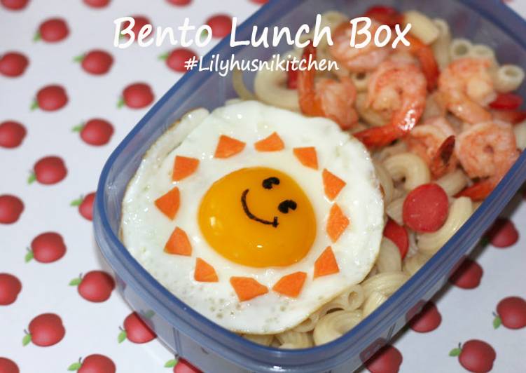 gambar untuk cara membuat Bento lunch box