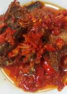 Ayam goreng sambal merah kriuk kriukkk