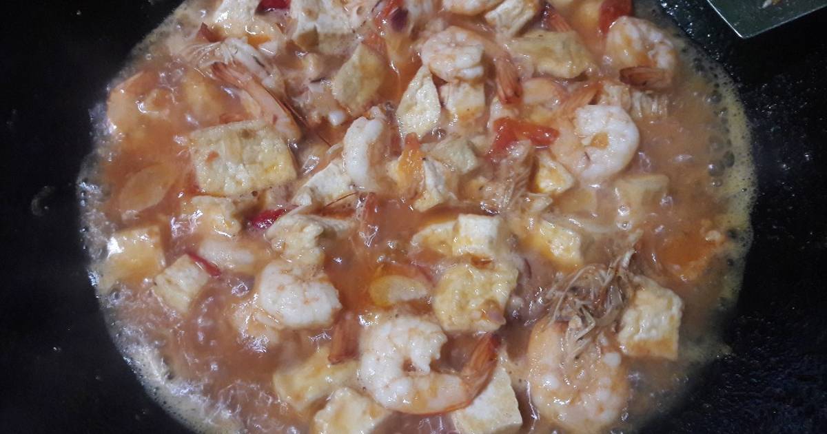 Resep Tumis  Udang  dan Tahu  oleh Afifatul Jannah Cookpad