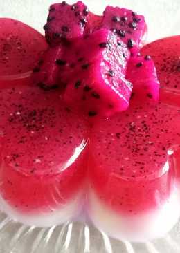 Dragon fruit pudding ðŸ‰