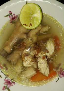 Sop ayam (resep pak min klaten)