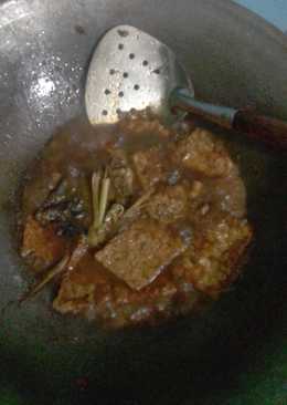 Tempe bacem pedas mantap