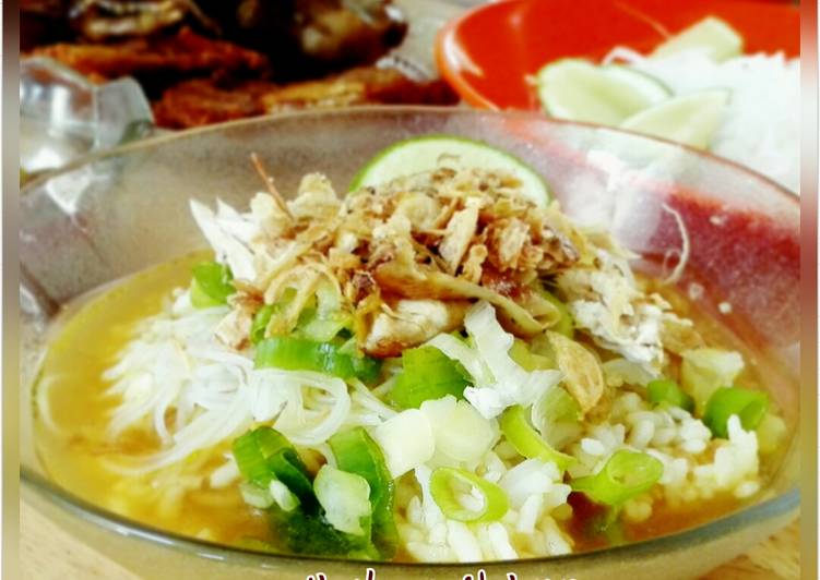 bahan dan cara membuat Soto ayam kudus