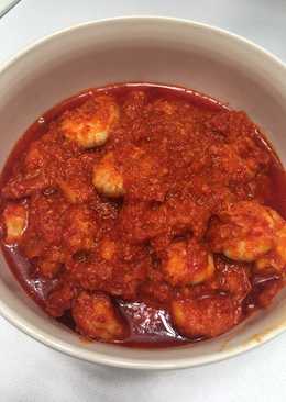 Udang sambal balado