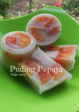 Puding Pepaya