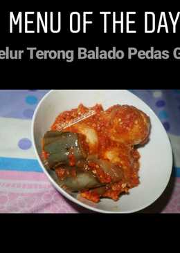 Telur Terong Balado Pedas Gila