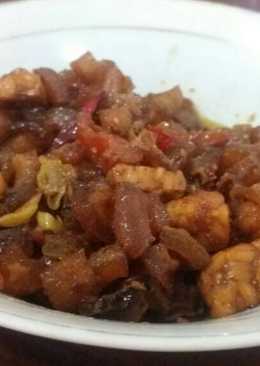 Kikil & tempe masak kecap