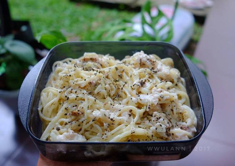 resep makanan Spaghetti Carbonara