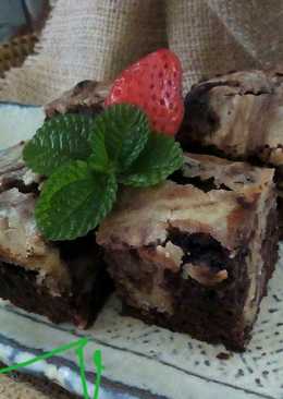 Brownies Marmer Keju