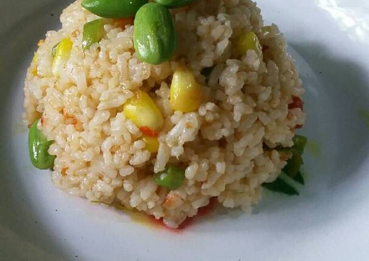 cara membuat NasGor Terasi (#postingrame2_Nasi)