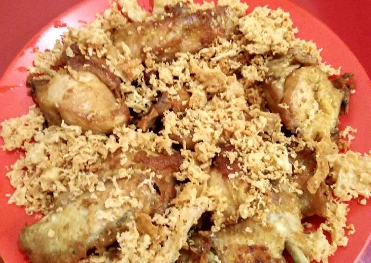 gambar untuk resep makanan Ayam Goreng bumbu racik(kremesan recook dari cc titin)