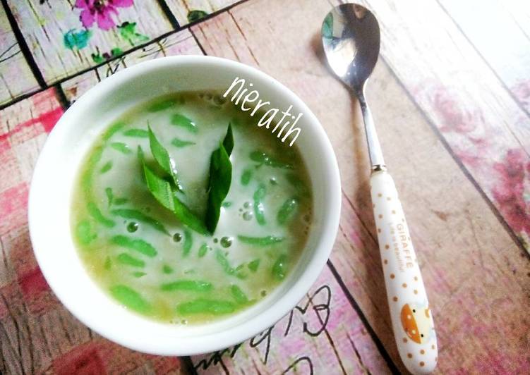 resep makanan Es Cendol Nutrijell