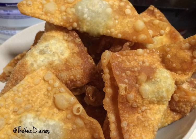 Resep Pangsit Goreng oleh TheXueDiaries - Cookpad