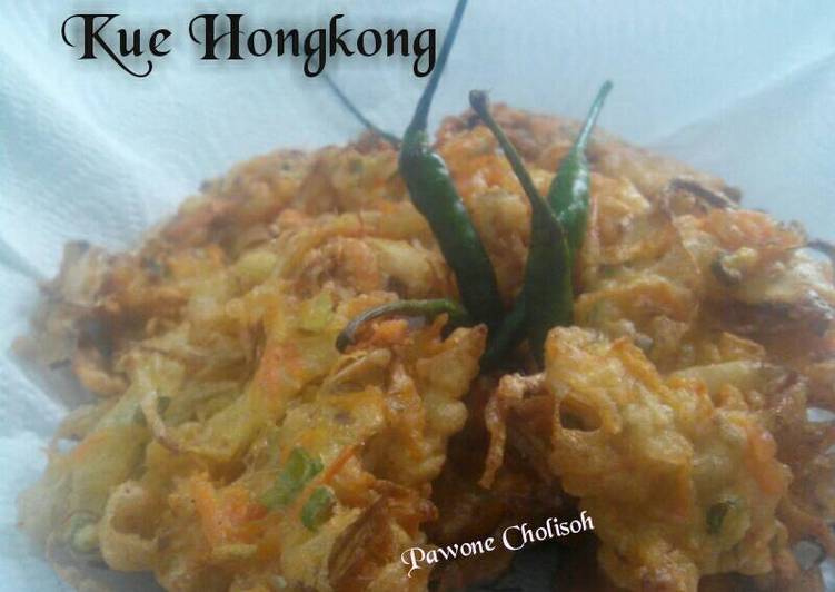 Resep Kue Hongkong/Weci/Bakwan Sayur/Ote-ote/Bala-bala (Eggless but
Crispy)