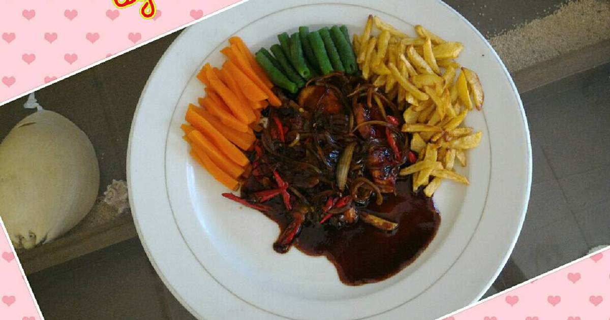 Resep Chicken teriyaki ala Ika Azni