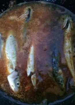Ikan laut bumbu merah