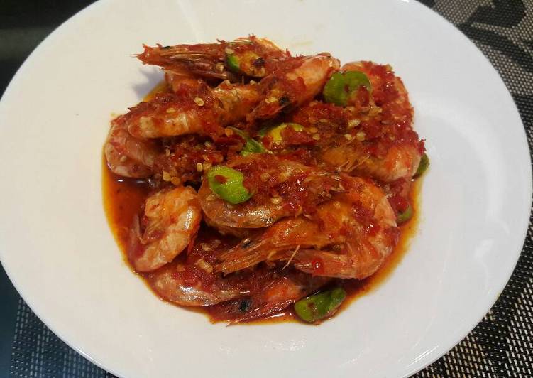  Resep  Udang Balado Pedas  ala  Chef  Restu oleh Chef  Restu 