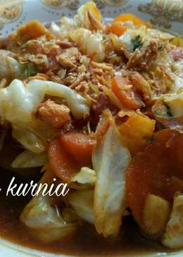 Tumis sayur sop