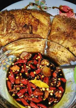 IKAN GURAME GORENG dgn SAMBEL KECAP