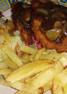 Chicken Katsu with Blackpepper sauce