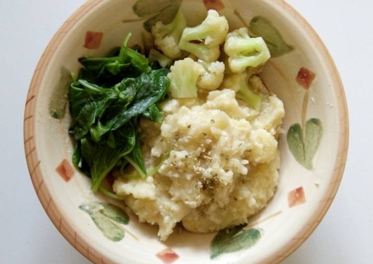 cara membuat Simple Mash Potato with Veggies