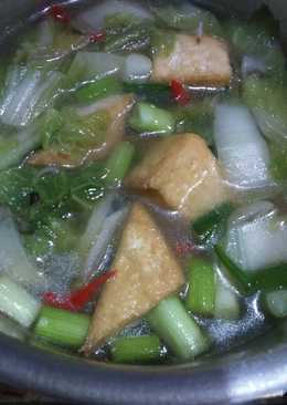 Sayur TaWi (tahu+sawi) bening