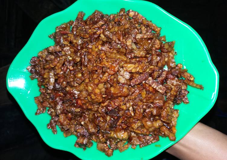 cara membuat Kering Tempe Harum