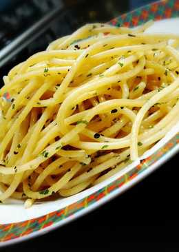 Spaghetti aglio olio