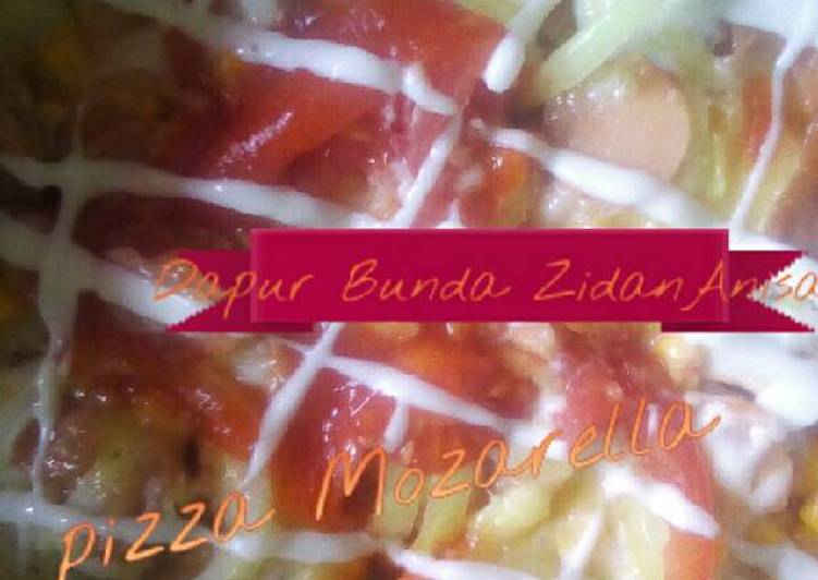 gambar untuk cara membuat Pizza Teflon Mozarella