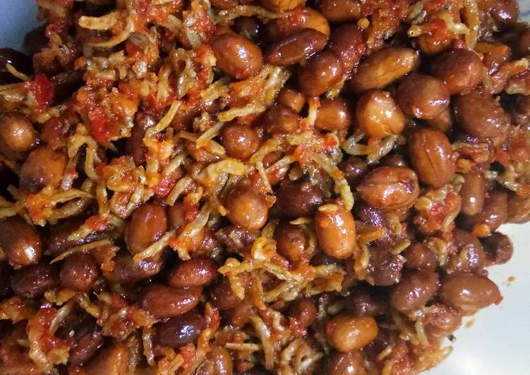 gambar untuk resep makanan Sambal teri kacang