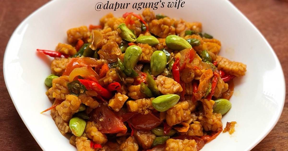Resep Orek Tempe,pete super pedas,simpel dan cepat by @dapur_agung’s_wife