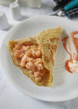 Dadar Telur Ala Burrito #Maree