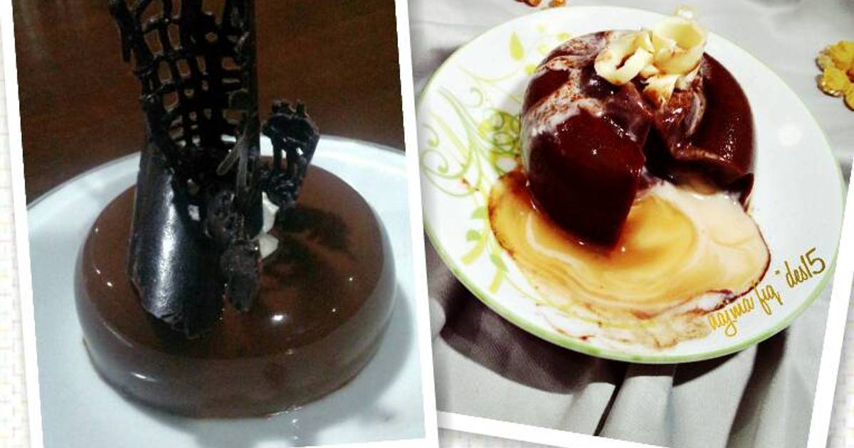 Resep Choco lava puding