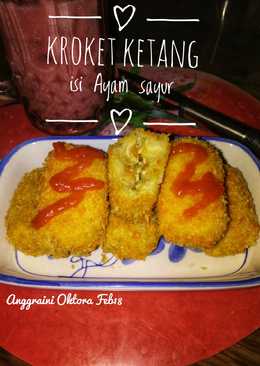 Kroket Kentang isi ayam sayur