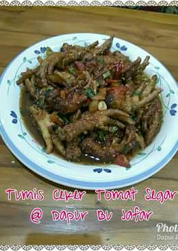 Tumis Ceker Tomat Segar