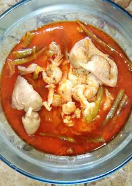 Sampadeh (asam pedas) ayam