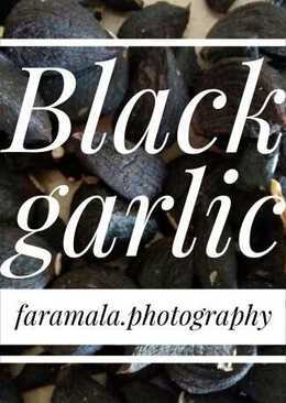 Black garlic (herbal panjang umur)