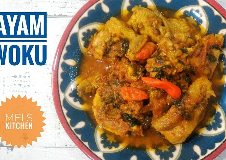 resep masakan AYAM WOKU ala Mei's Kitchen