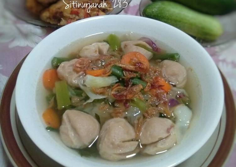 Resep Sop Bakso Kiriman dari Siti Nurjanah