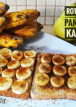 Roti Pisang Panggang Karamel