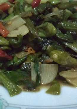 Tumis genjer pedaaass