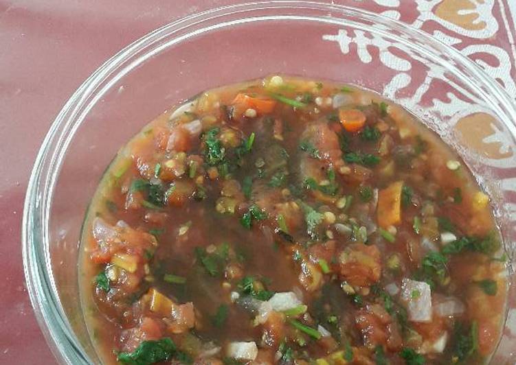 resep lengkap untuk Sambal Salsa