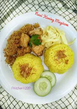 Nasi Kuning Magicom #pr_masakan bersantan