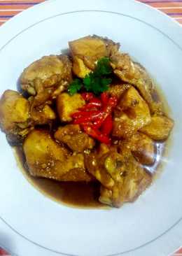 Ayam Kecap Goreng Saus Mentega