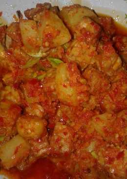 Stkpe(sambel tempe kentang pete ebi....)